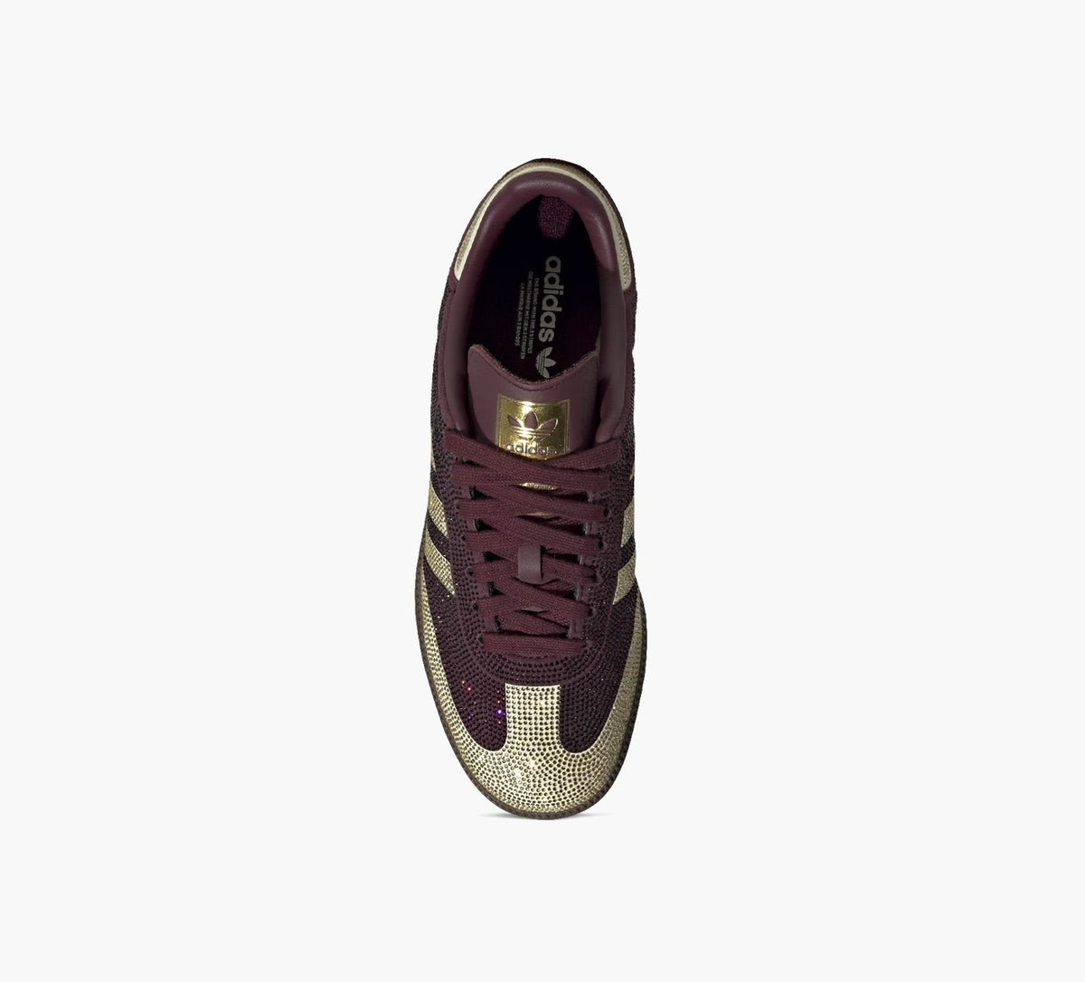 ADIDAS SAMBAOG in BURGUNDY view 5