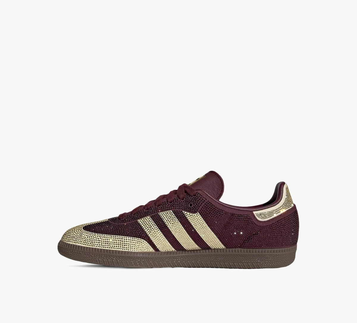 ADIDAS SAMBAOG in BURGUNDY view 7