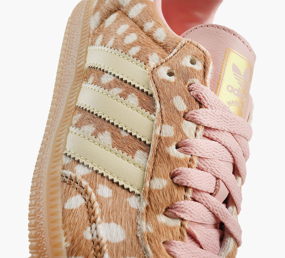 ADIDAS SAMBAOG in TAN view 1b