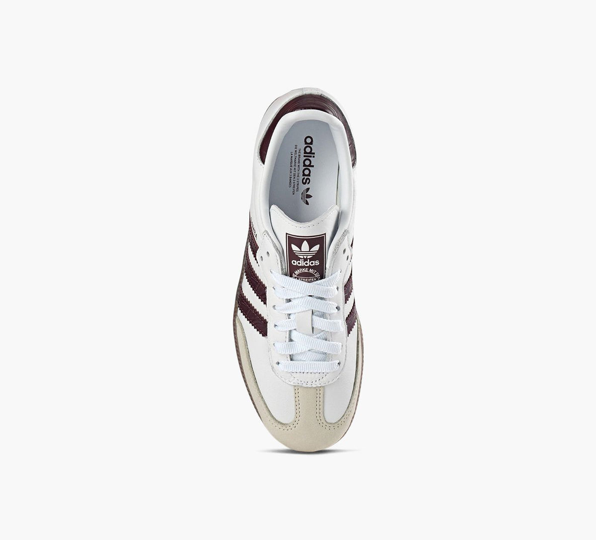 ADIDAS SAMBAOG in WHITE view 1c
