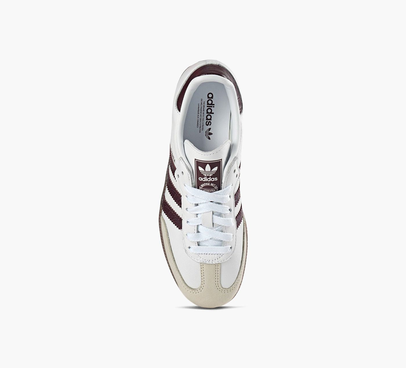ADIDAS SAMBAOG in WHITE view 1c
