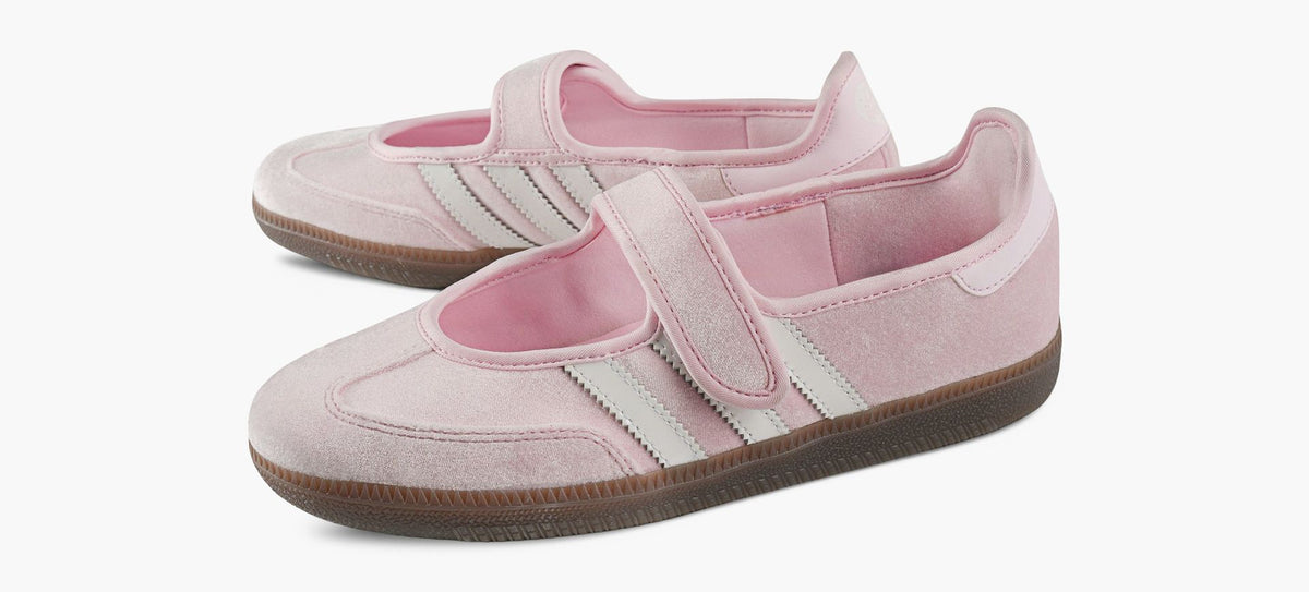 ADIDAS SAMBAJANEXLESCALINOURS en ROSE PALE vue 4