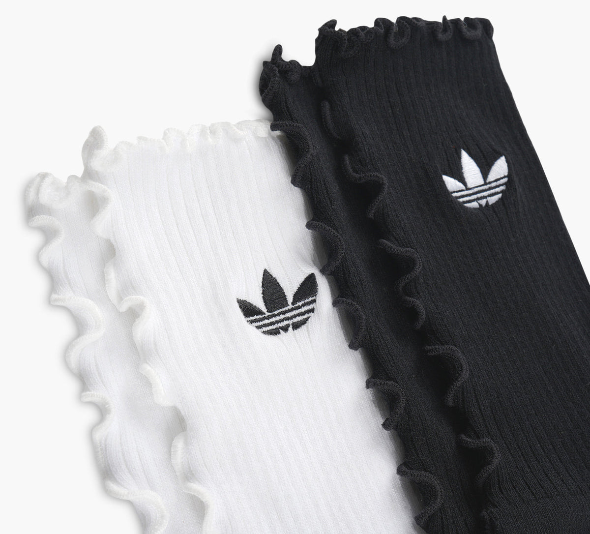 ADIDAS RUFFLECREWSOCKS2PAIRS in BLACK view 2