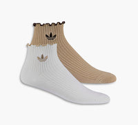 ADIDAS CHAUSSETTES34VOLANTS2PAIRES en MULTICOLORE