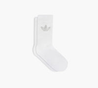 ADIDAS CHAUSSETTESMIMOLLETTRFLETINCELANT1PAIRE en BLANC