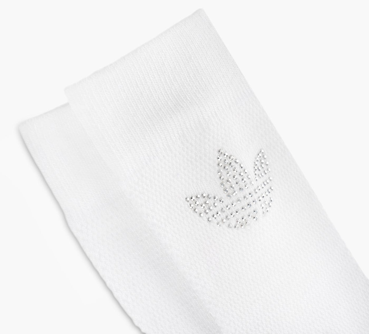 ADIDAS CHAUSSETTESMIMOLLETTRFLETINCELANT1PAIRE en BLANC vue 2