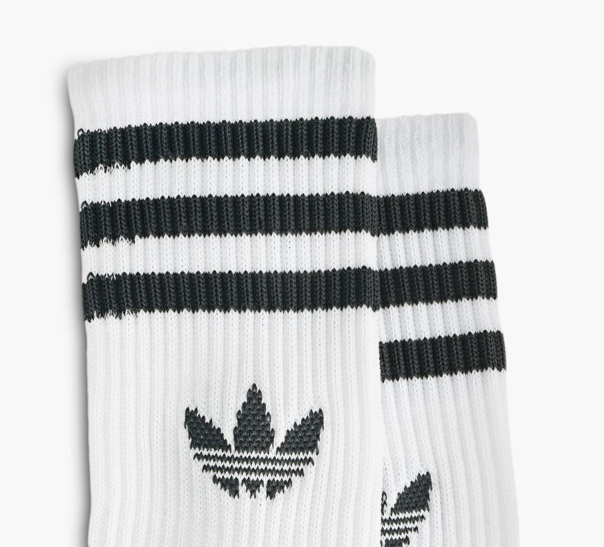 ADIDAS 3STRIPESCREWSOCKS3PAIRS in WHITE view 2