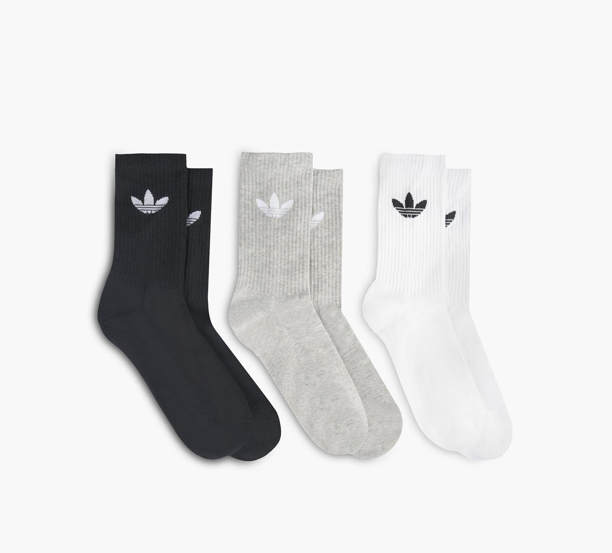 ADIDAS TREFOILCREWSOCKCUSHION6PAIRPACK in MULTICOLOUR