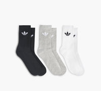 ADIDAS TREFOILCREWSOCKCUSHION6PAIRPACK in MULTICOLOUR