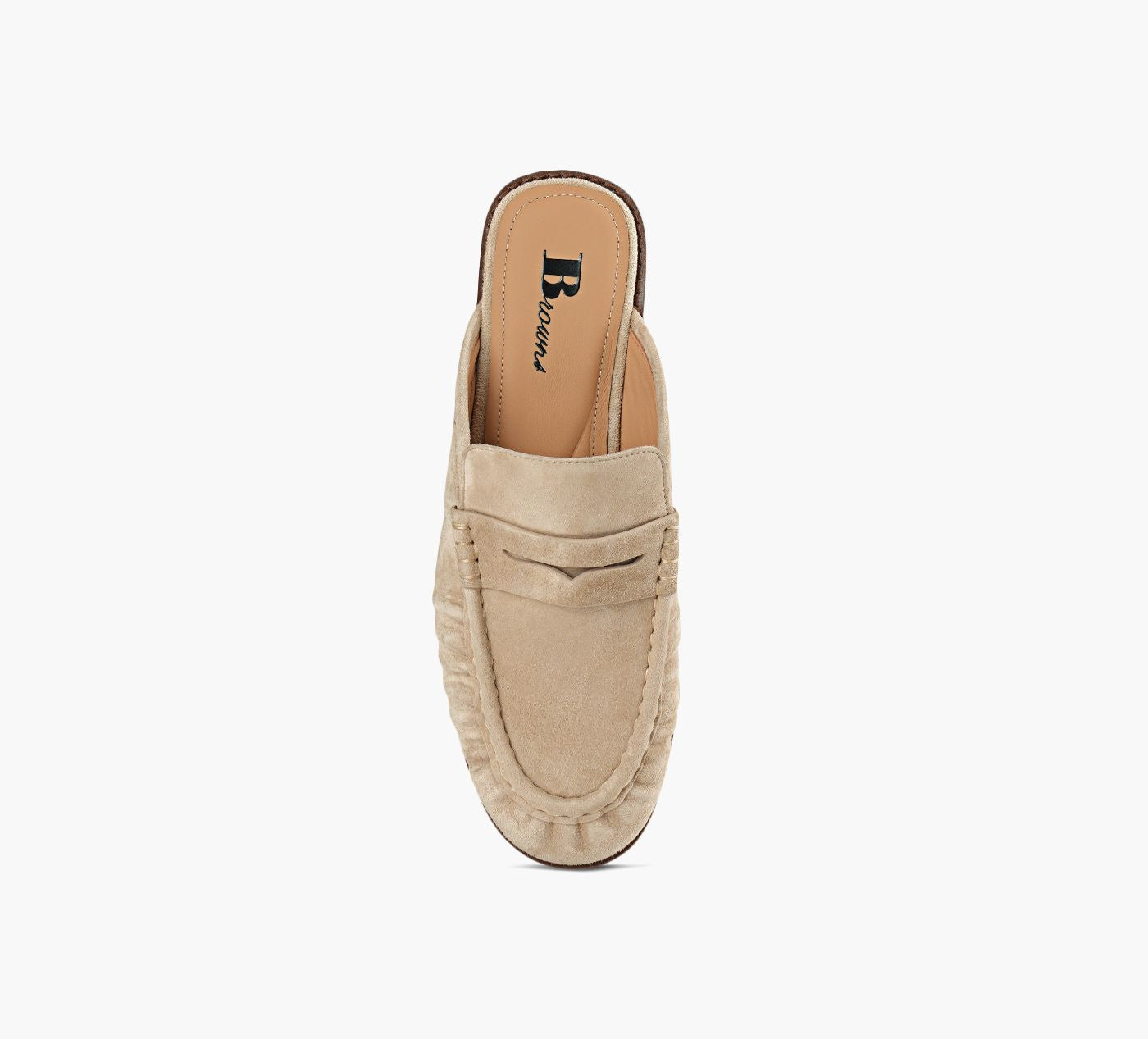 BROWNS SPEKE en BEIGE vue 1c