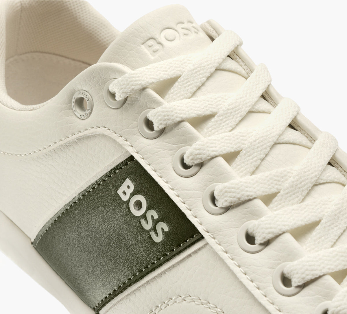 BOSS TENNISAIDEN en BLANC vue 1b