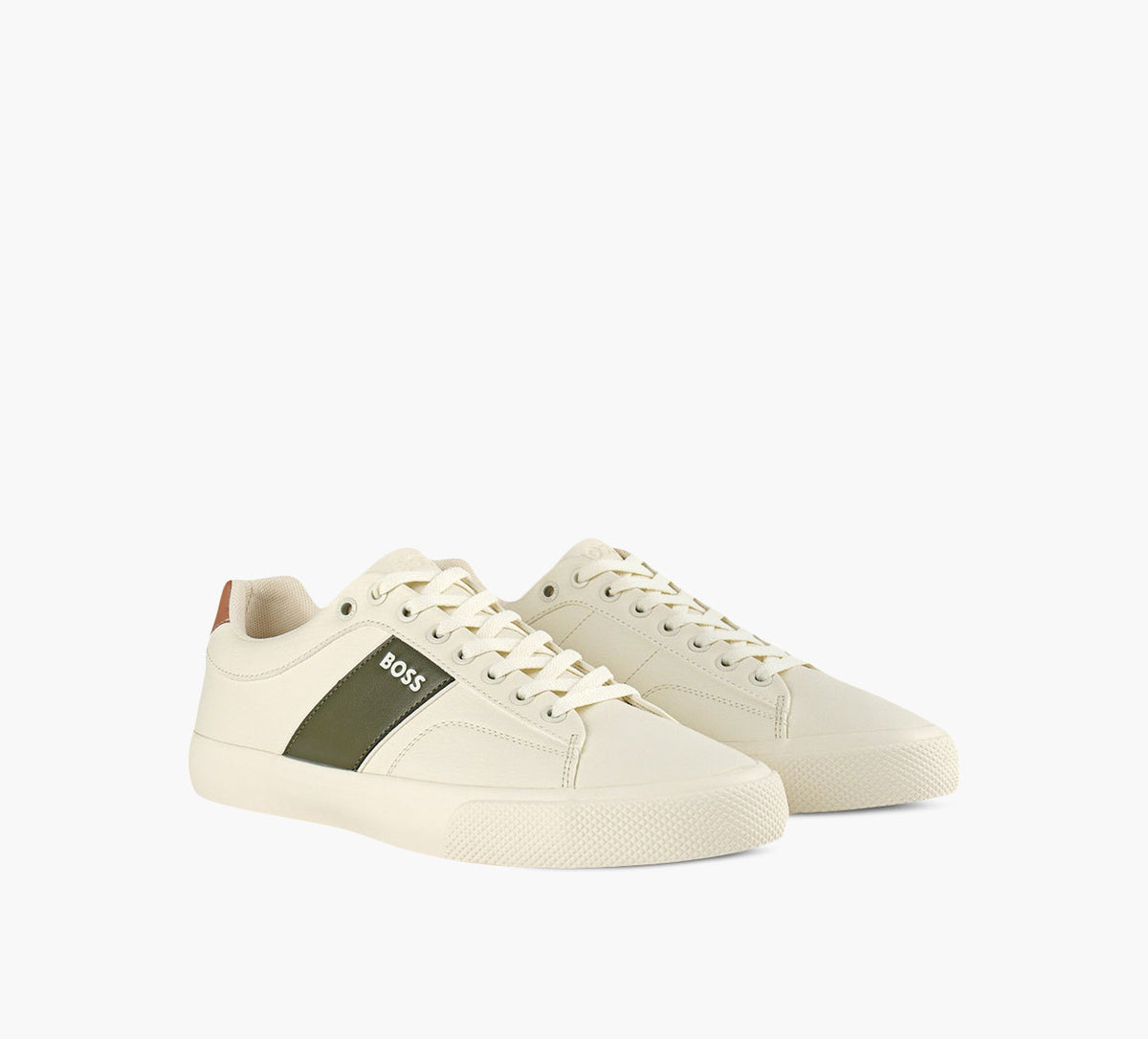 BOSS TENNISAIDEN en BLANC vue 2