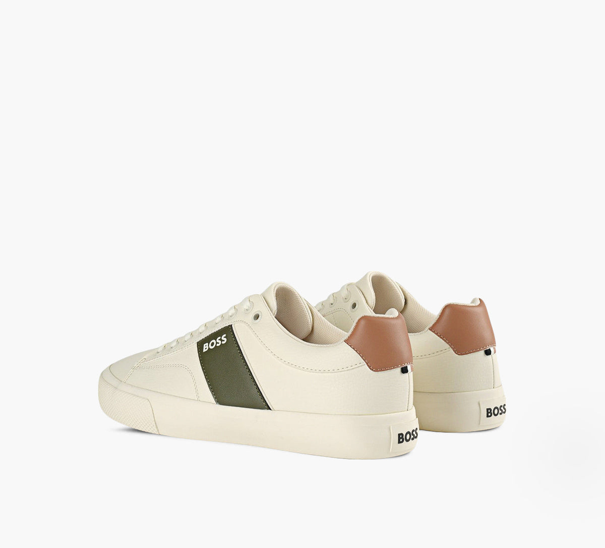 BOSS TENNISAIDEN en BLANC vue 3