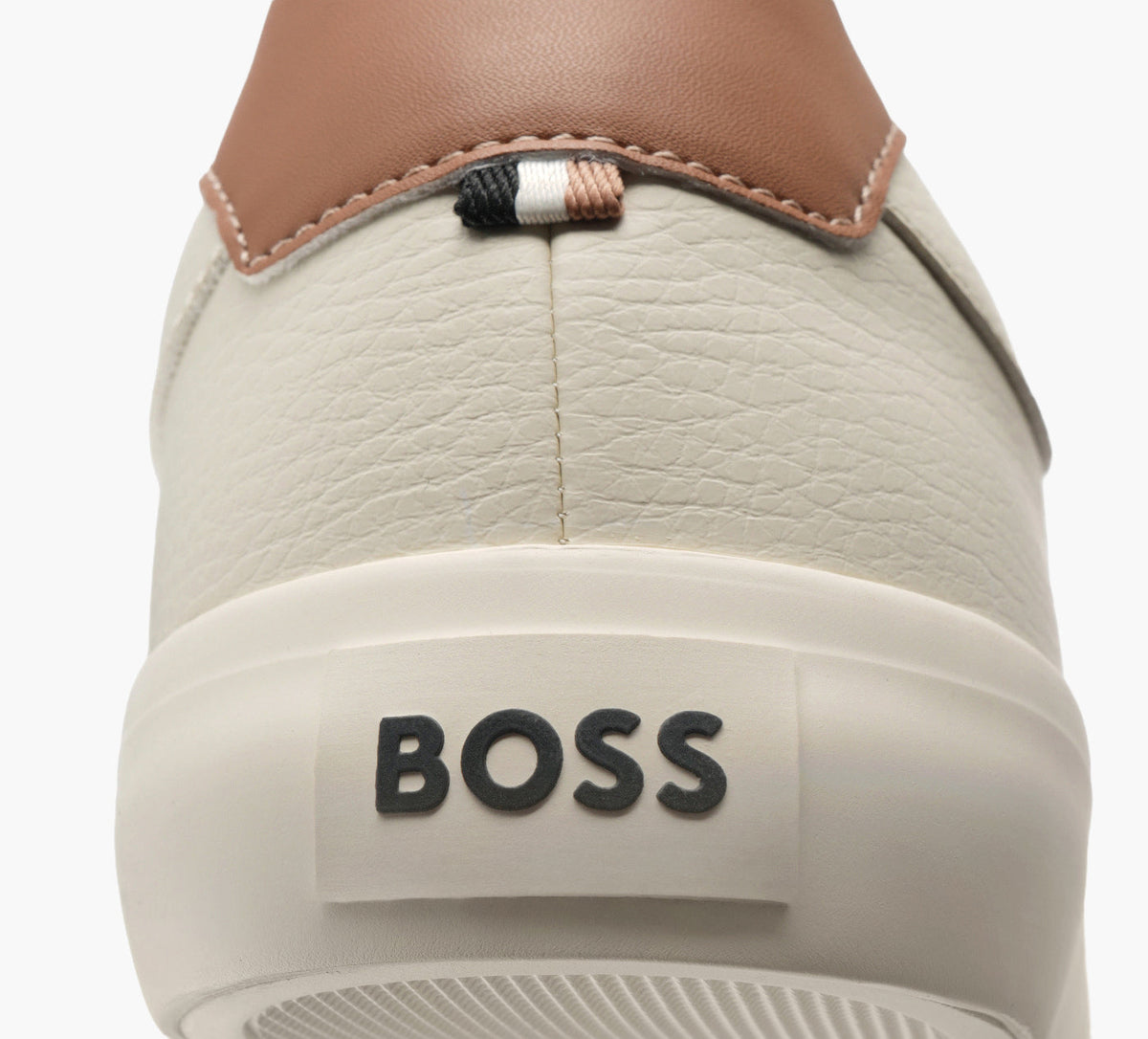 BOSS TENNISAIDEN en BLANC vue 7
