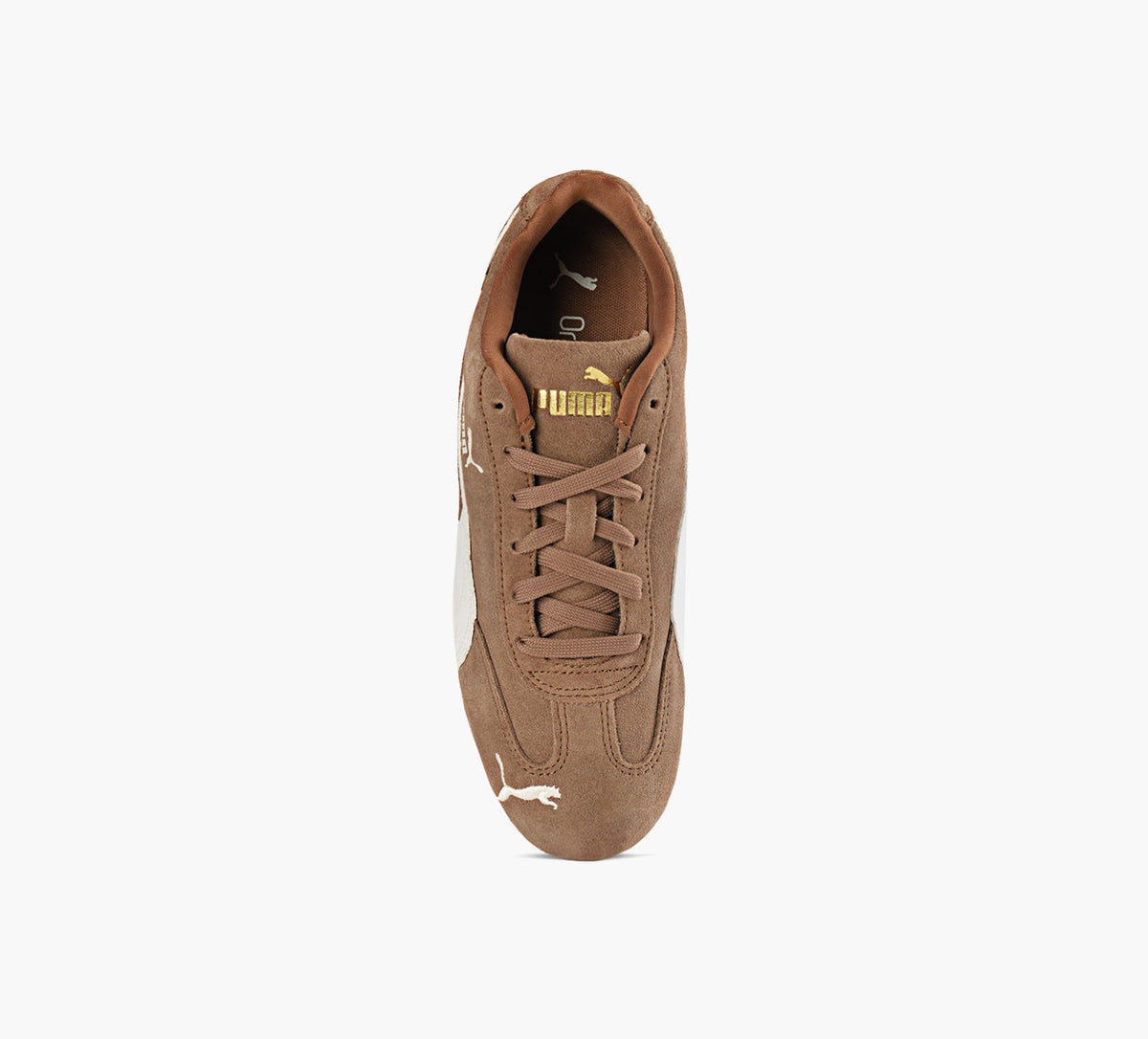 PUMA BASKETSSPEEDCATOGJR en BRUN vue 1c