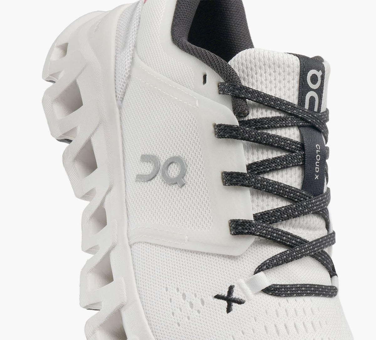 ON CLOUDX5 in WHITE view 1b