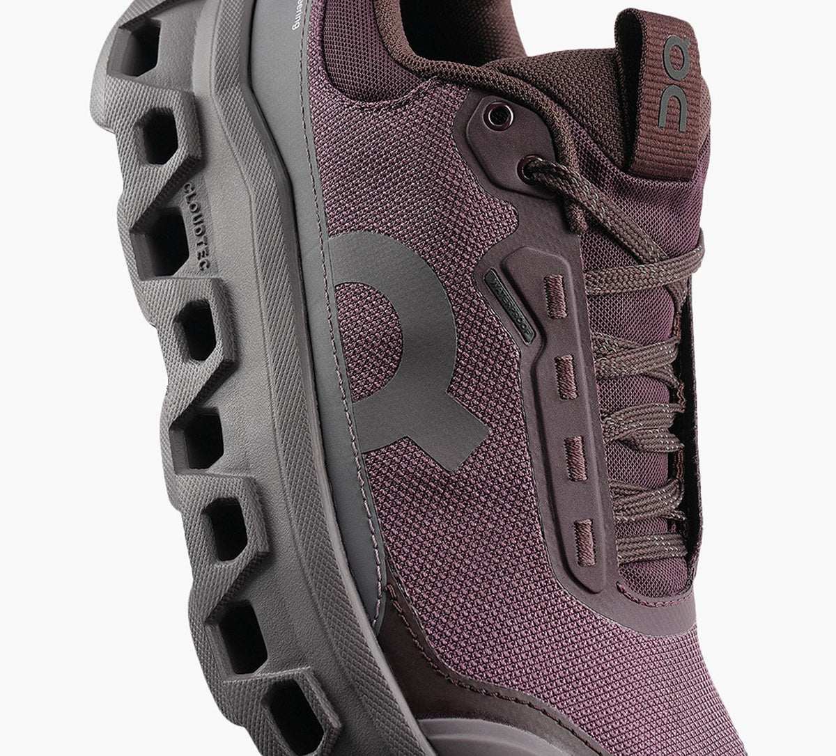 ON CLOUDMONSTER1IMPERMABLE en VIOLET vue 1b