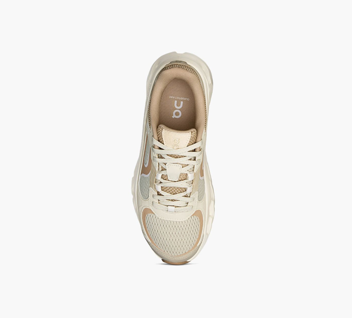 ON CLOUDTILTARC en BEIGE vue 5