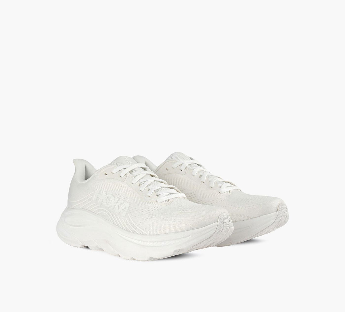 HOKA CLIFTON11 in WHITE view 3