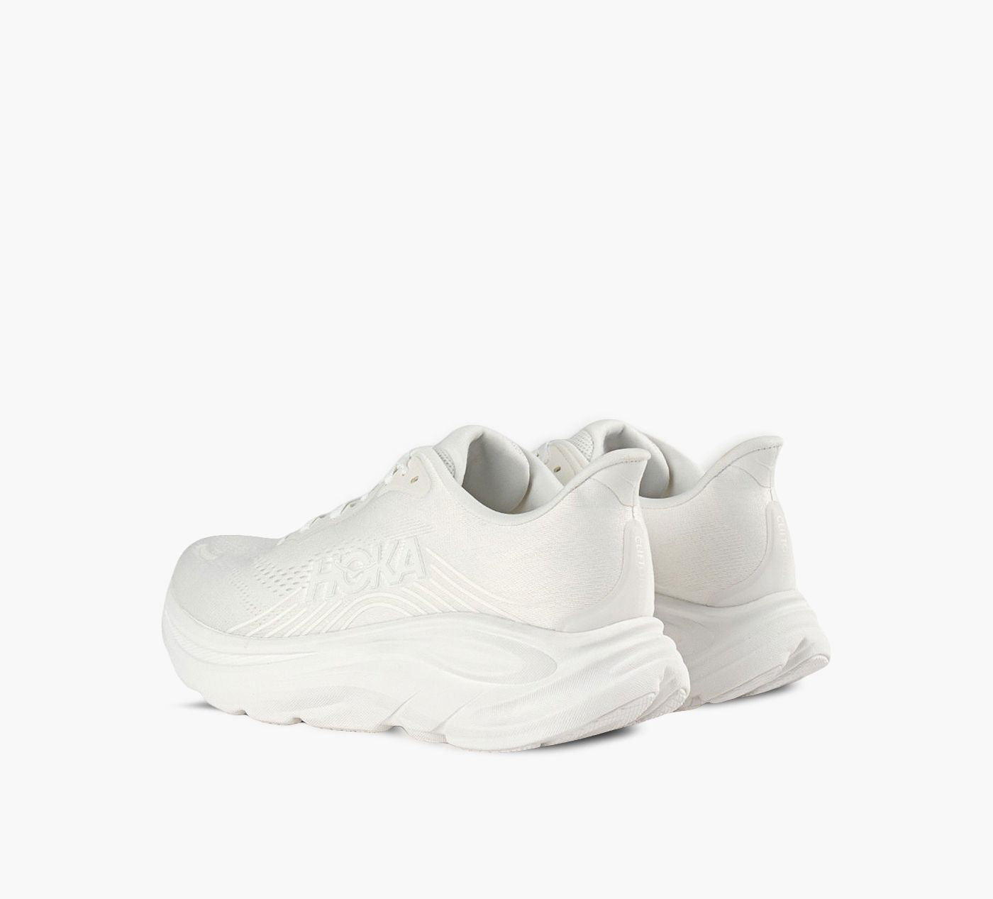 HOKA CLIFTON11 in WHITE view 1c