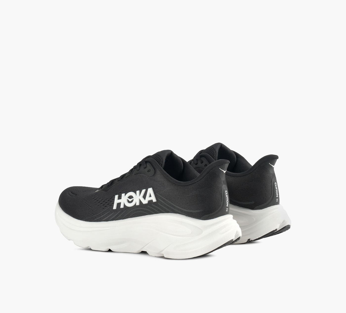 HOKA CLIFTON11 in BLACK view 3