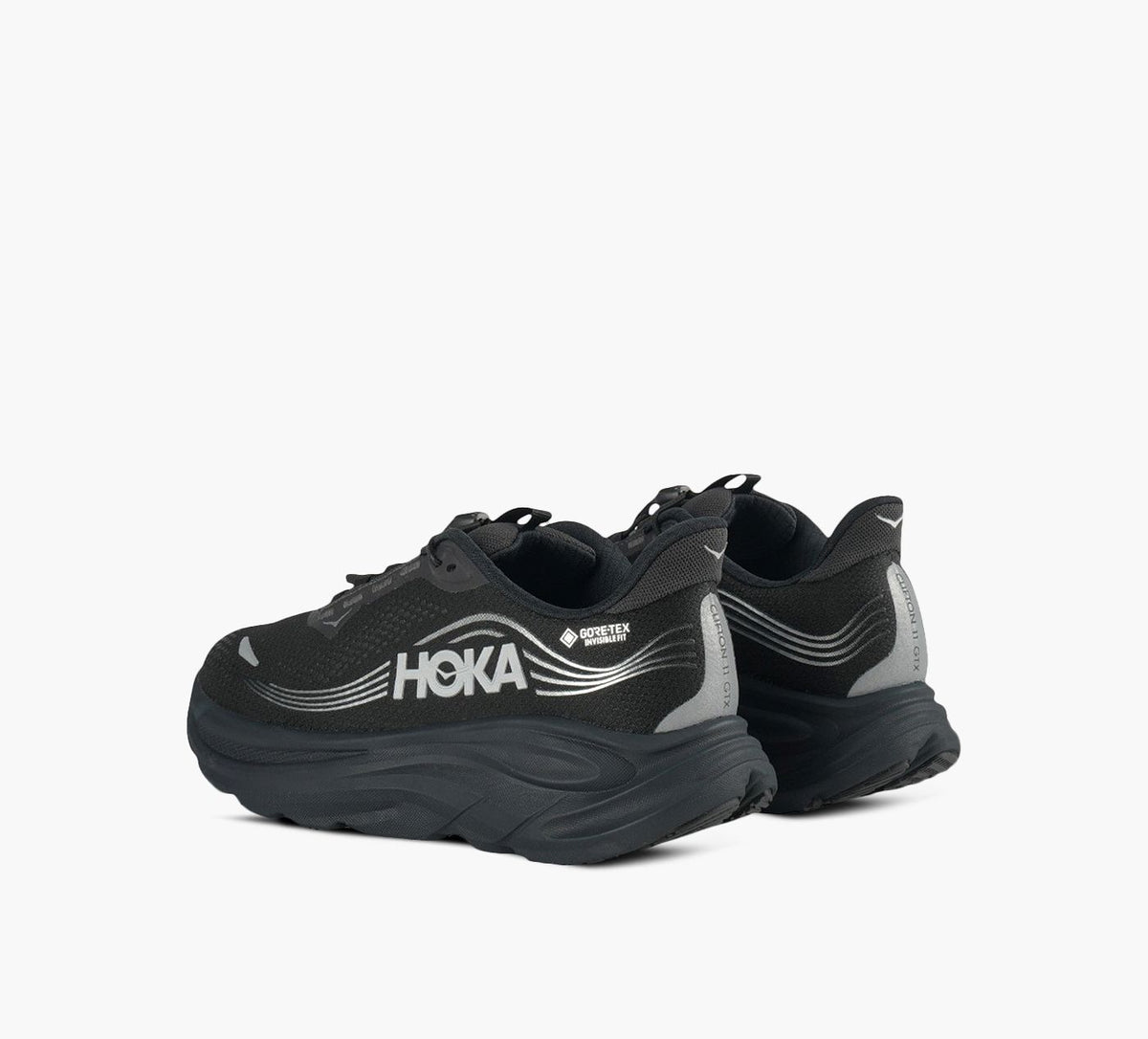 HOKA CLIFTON11GTX in BLACK view 3