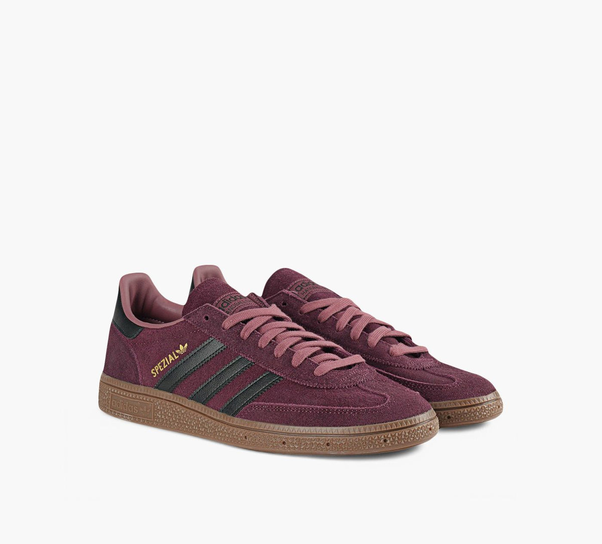 ADIDAS HANDBALLSPEZIAL in BURGUNDY view 2