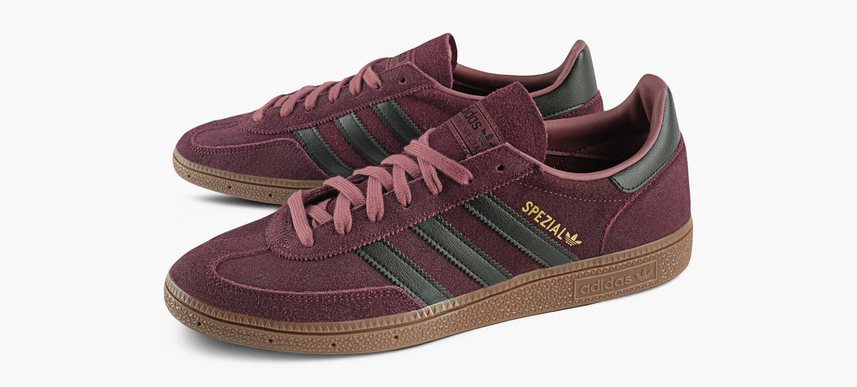 ADIDAS HANDBALLSPEZIAL in BURGUNDY view 4