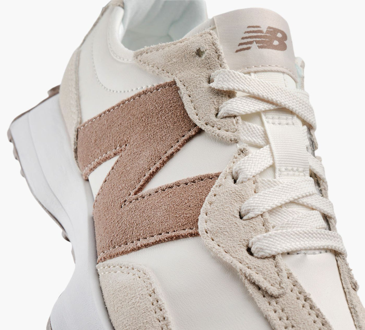 NEW BALANCE 327 en BEIGE vue 1b