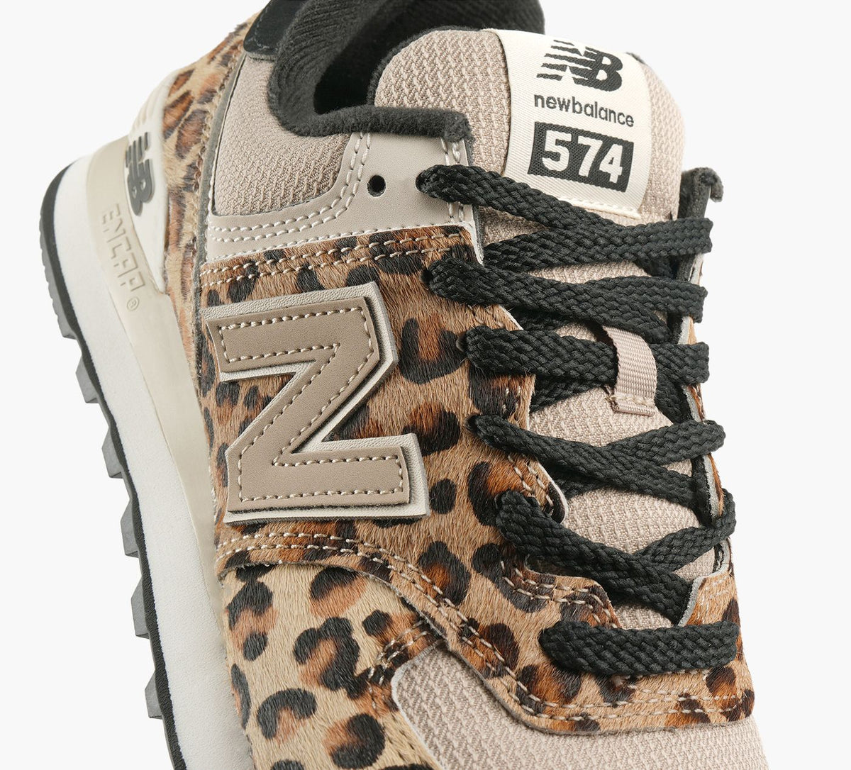 NEW BALANCE 574 in TAN view 1b