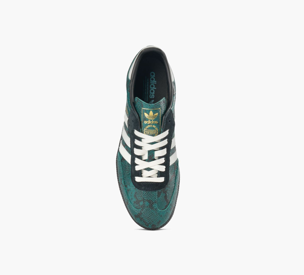ADIDAS SAMBAOG in GREEN view 1c
