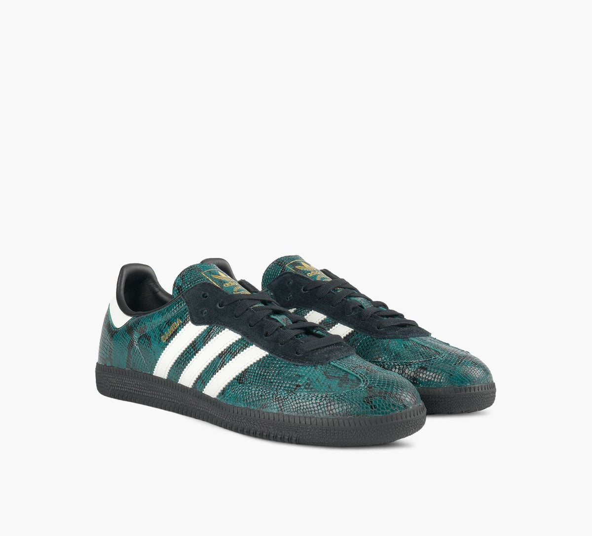 ADIDAS SAMBAOG in GREEN view 3