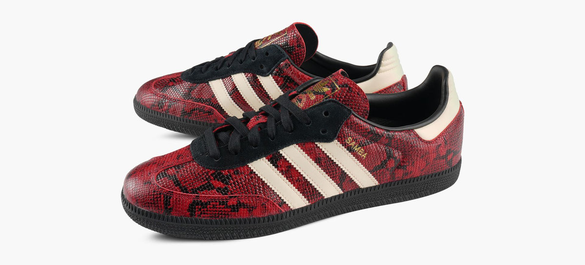 ADIDAS SAMBAOG in RED view 4