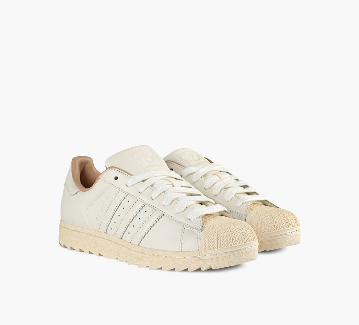 ADIDAS SUPERSTARIIRIPPLE en BLANC vue 2