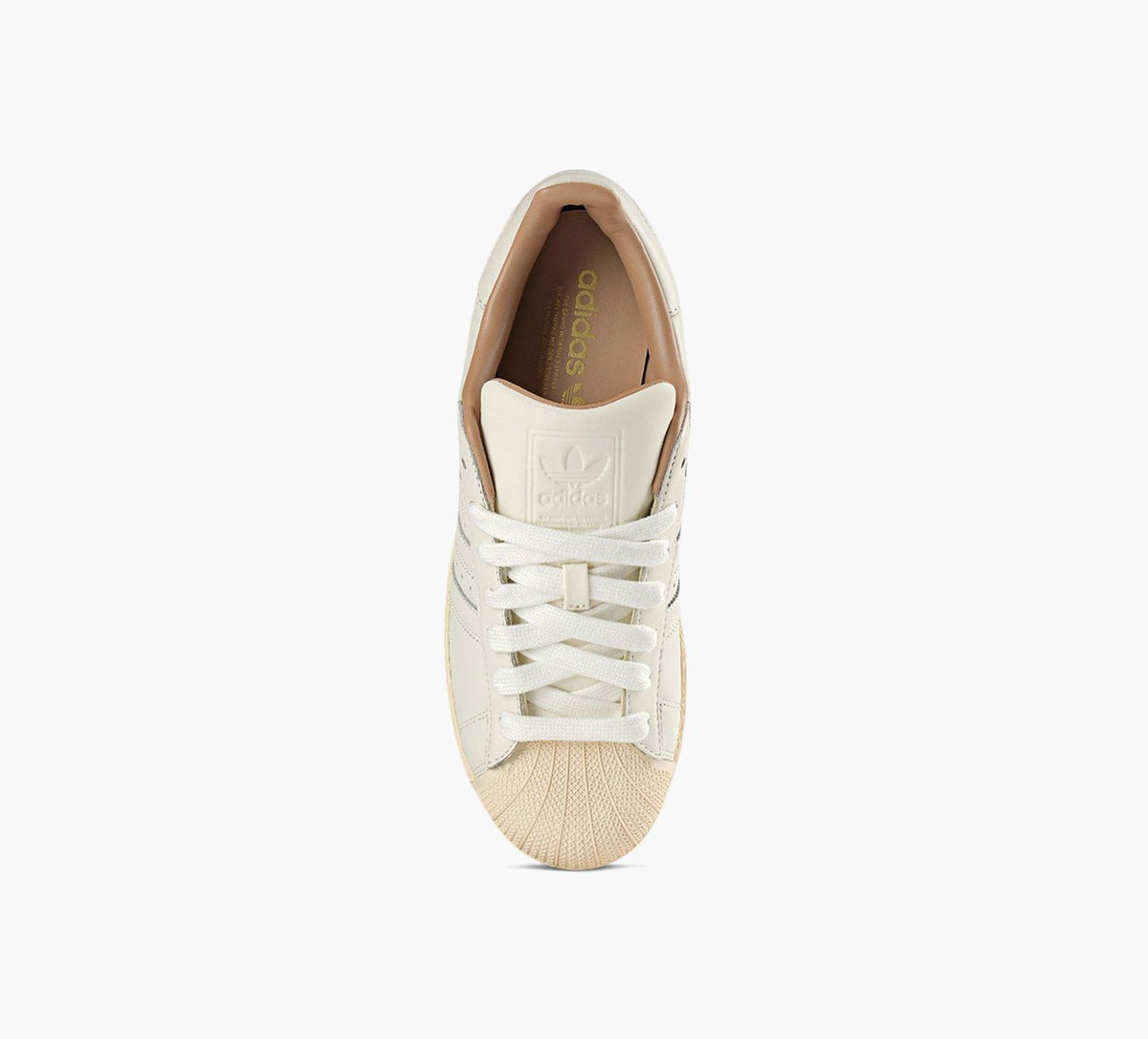 ADIDAS SUPERSTARIIRIPPLE en BLANC vue 1c