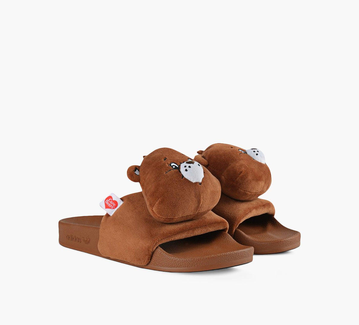 ADIDAS SANDALEADILETTEXLESCALINOURS en BRUN vue 2