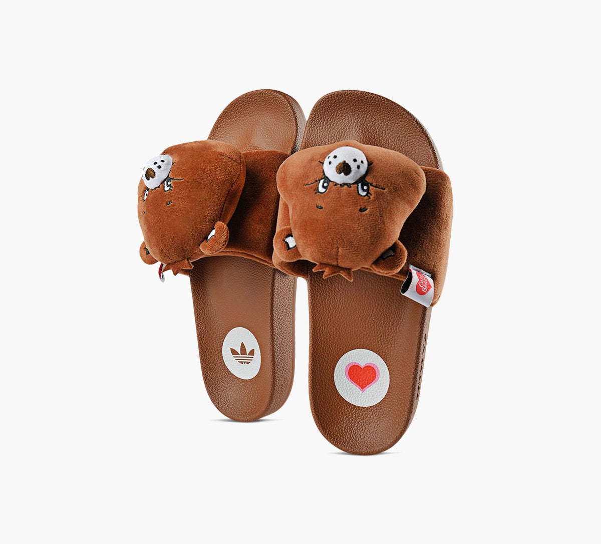 ADIDAS ADILETTEXCAREBEARS in BROWN view 7