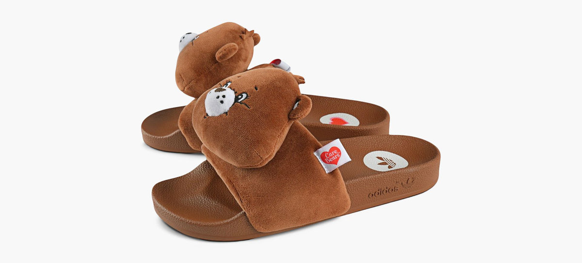 ADIDAS SANDALEADILETTEXLESCALINOURS en BRUN vue hero