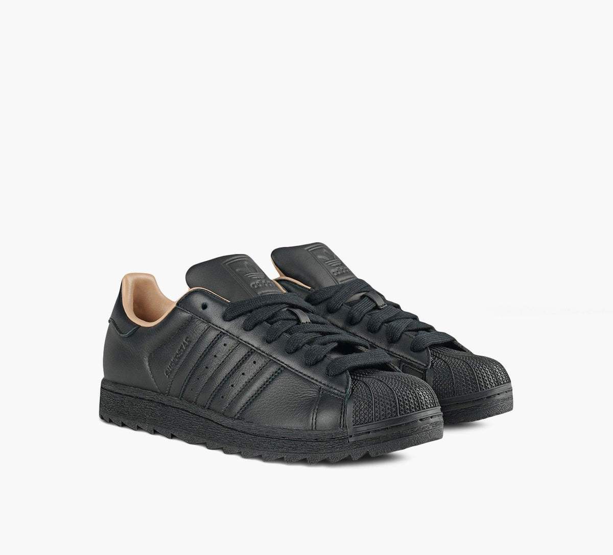ADIDAS SUPERSTARIIRIPPLE en NOIR vue 2