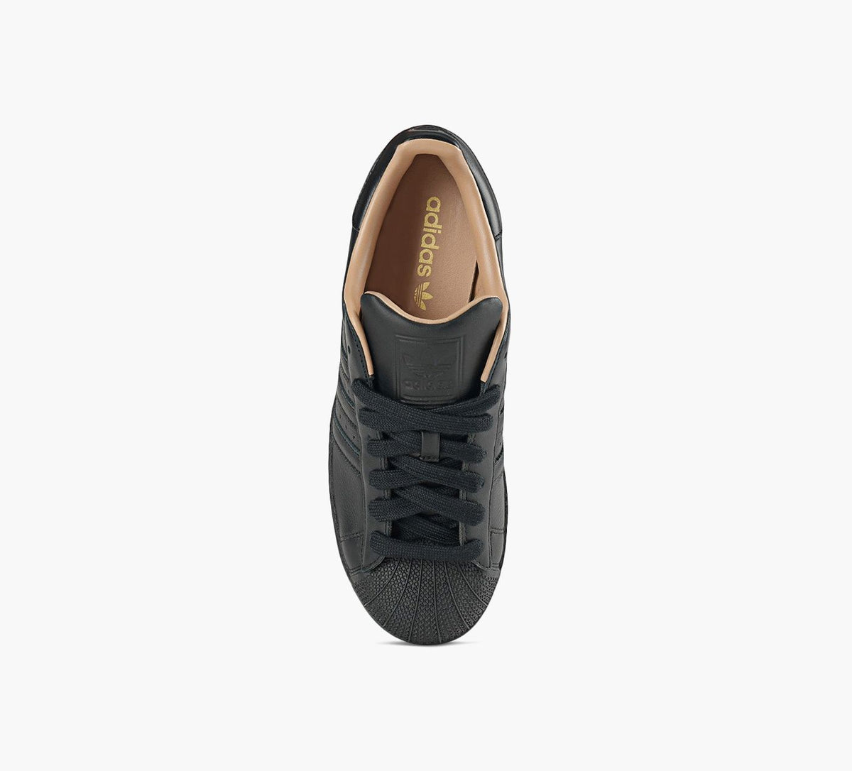 ADIDAS SUPERSTARIIRIPPLE en NOIR vue 1c