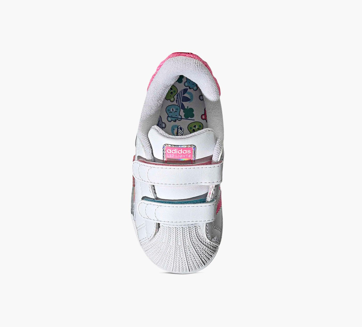 ADIDAS SUPERSTARLEDLIGHTSCFI in WHITE view 1c
