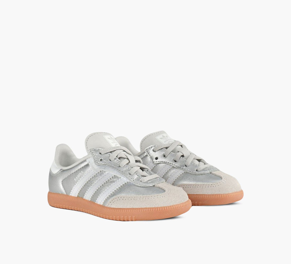 ADIDAS SAMBAOG in SILVER view 2