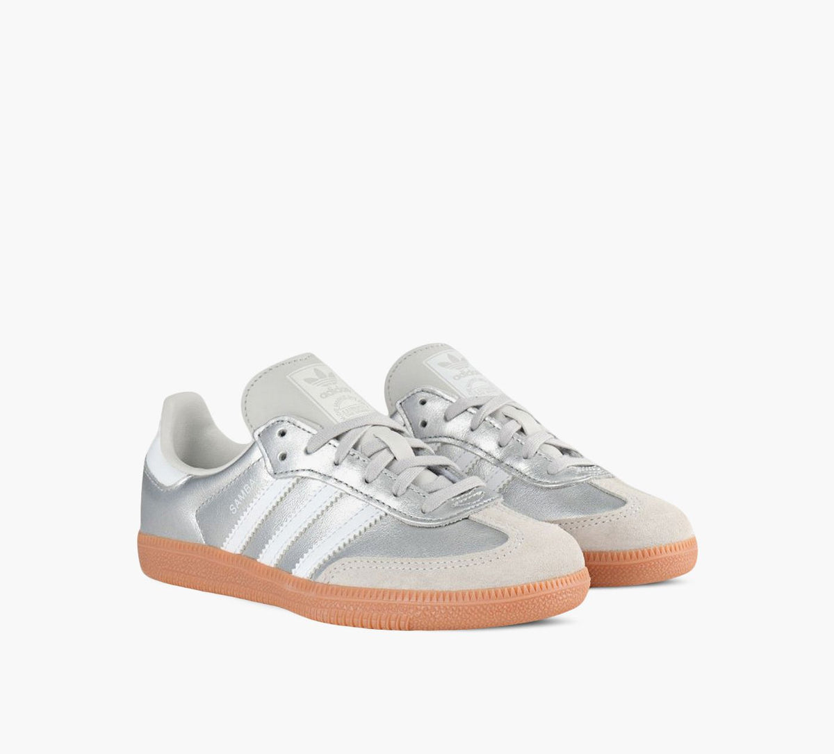 ADIDAS SAMBAOG in SILVER view 2