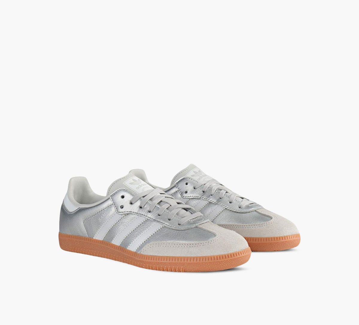 ADIDAS SAMBAOGJ in SILVER view 2