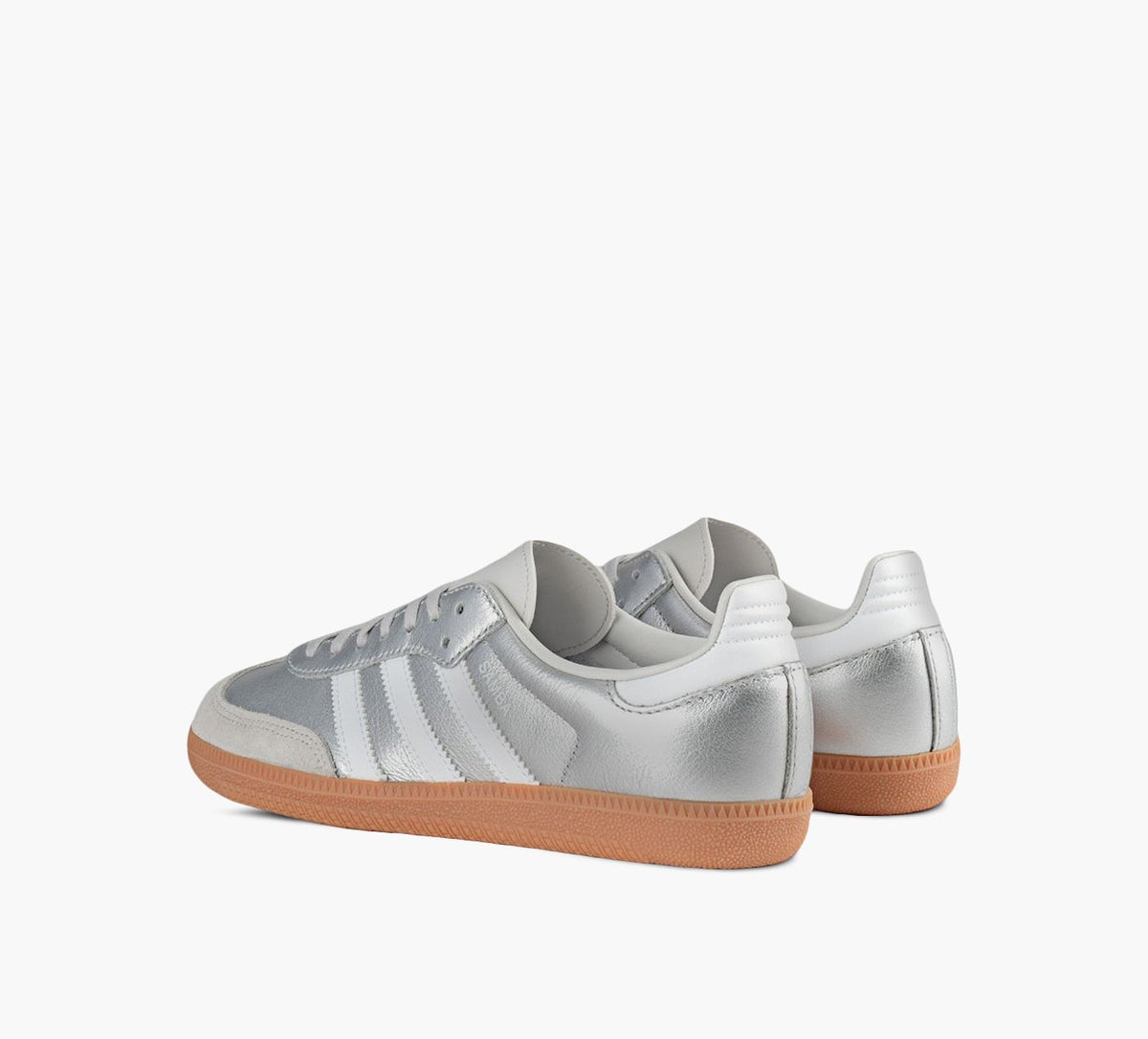 ADIDAS SAMBAOGJ in SILVER view 3