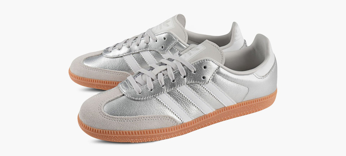 ADIDAS SAMBAOGJ in SILVER view 4