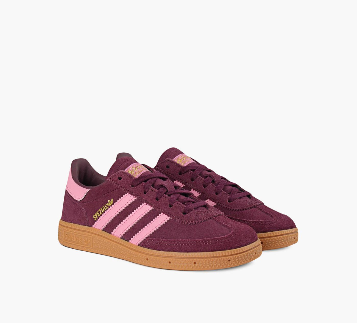 ADIDAS HANDBALLSPEZIAL in BURGUNDY view 2