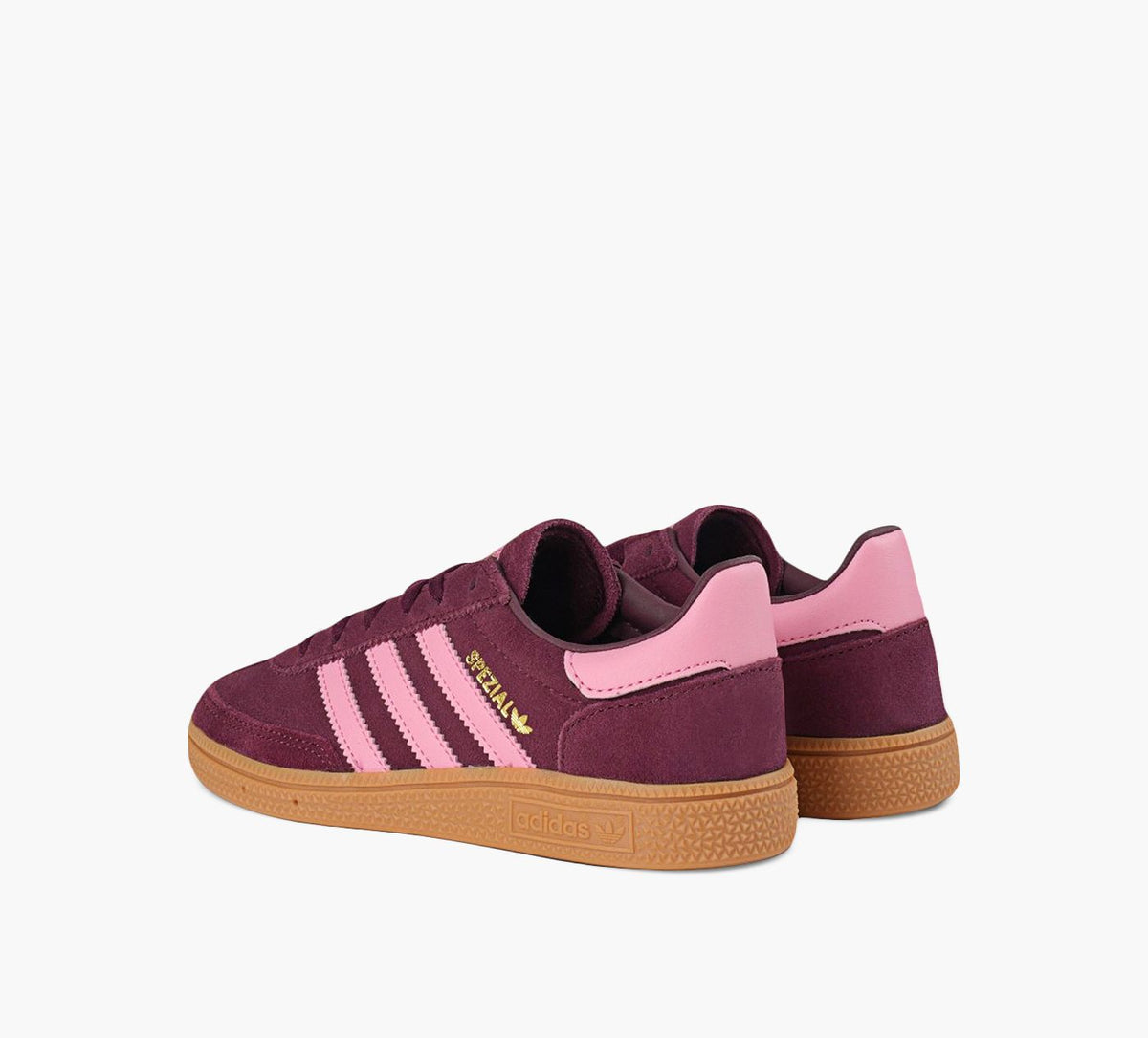 ADIDAS HANDBALLSPEZIAL in BURGUNDY view 3