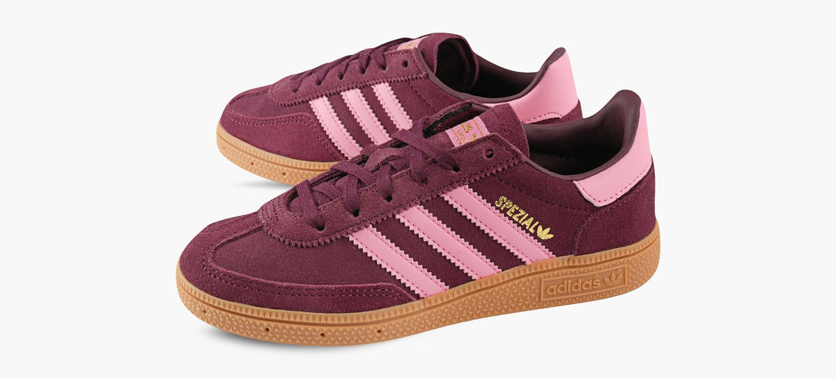 ADIDAS HANDBALLSPEZIAL in BURGUNDY view 4