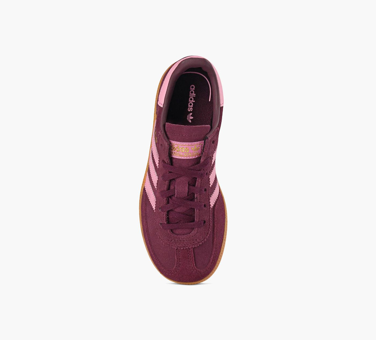 ADIDAS HANDBALLSPEZIAL in BURGUNDY view 1c
